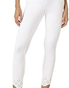 HUE Women's Fashion Cotton Capri Leggings, Assorted