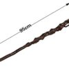 Q-DDOIT Wooden Walking Cane, 37.4" Natural Wood Walking Stick, Handcrafted Wooden Offset Cane, Ergonomic Wood Cane for Men and Women - Image 3