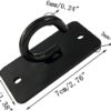 Ykendz 4 PCS Resistance Band Wall Anchor, Wall Mount Workout Anchors, Exercise Station Strap Anchor for Resistance Bands, Suspension Training, Yoga Swings, Stretching, Body Weight Straps, Home Gym - Image 2