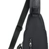 Sling Backpack with USB Charging Port, Chest Bag Crossbody Daypack Shoulder Bag for Men, Hiking, Cycling, Travel - Image 8