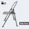 Samadhaan Iyengar Backless Yoga Chair - Prop for Flexibility and Strength Training. Portable Folding Yoga Chair with MS Frame and Non-Slip Feet Covers | 100kg Capacity - Image 7