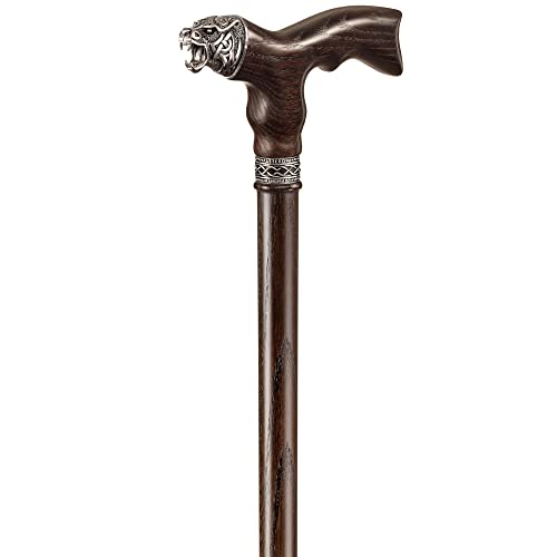 Handmade Celtic Walking Cane for Men - Bear - Cool Wood Cane Stylish Walking Stick - Image 5
