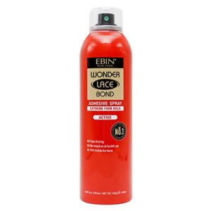 EBIN NEW YORK Wonder Lace Bond Adhesive Spray (Extreme Firm Hold, 6.34oz / 180ml)