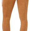 SPANX Faux Suede Leggings for Women - Elastic Waistband with Slip-on Front Pockets, Snug Fit and Flattering Leggings - Image 2