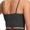 HHUQ Women’s Longline Sports Bra Wirefree Padded Medium Support Yoga Bras for Running Workout Tank Tops - Image 5