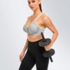 ZeroBound Women's High Impact Sports Bra Underwire Full Support Lightly Lined Workout Adjustable Straps Plus Size Bras - Image 2