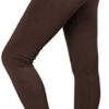 Moon Wood 7 Pack Women’s Fleece Lined Leggings High Waist Soft Stretchy Winter Warm Leggings - Image 4