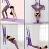 Fitness Yoga Stretching Strap, Adjustable Leg Stretcher Back Bend Assist Trainer, Improve Leg Waist Back Flexibility Home Gym Equipment for Rehab Pilates Ballet Cheerleading Splits Gymnastics - Image 2
