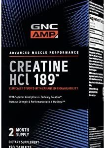 GNC AMP HCl 189, 120 Tablets