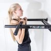 PULLUP & DIP Wall Mounted Pull Up Bar, Premium Multi Grip Chin Up Bar for Wall Mounting Incl. Pull-Up Band, Screws & eBook, Up to 200 kg (440 lbs) - Image 8