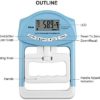 VAlinks Digital Portable Hand Dynamometer Grip 198 Lbs / 90 kg Strength Power Measurement Meter Auto Capturing - Image 5