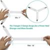RayTour Bed Sheet Holder Straps Sheet Stays Keepers Bedsheet Holders Fasteners - Image 4