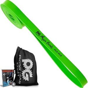 Physix Pull Up Assistance Bands - Looped Resistance Bands, Workout Rubber Bands for Exercise HIIT Muscle Toning Stretching Powerlifting Physical Therapy Pilates Yoga