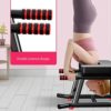 Yoga Inversion Stool Household Inversion Inversion Chair Shoulder Upside Down Pad Fitness Equipment (Color : Black, Size : 61.5 * 48 * 35.5cm) - Image 3