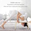 XIANGJI Headstand Bench Yoga Inversion Trainer Wooden Yoga Inverted Stool, Multifunctional Fitness Chair Home Yoga Auxiliary Stool Gym Yoga Stool Relieve Fatigue and Shape Body Idea for Workout - Image 9