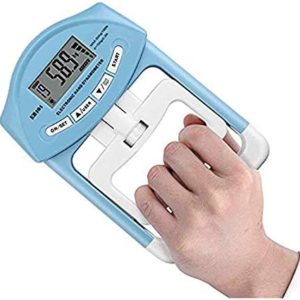 VAlinks Digital Portable Hand Dynamometer Grip 198 Lbs / 90 kg Strength Power Measurement Meter Auto Capturing
