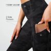 ANAFETTIE Yoga Pants with Pockets for Women High Waisted Compression Leggings Soft Tummy Control Workout Leggings - Image 3