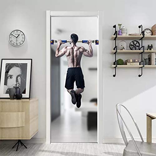 NEWAN Doorway Pull Up and Chin Up Bar Upper Body,Door Exercise Bar Without Screw Installation,Workout Bar for Home Gym Exercise Fitness - 440 LBS - Image 6