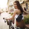 Sling Bag for Women PU Leather Sling Bag Small Crossbody Sling Backpack Multipurpose Chest Bag for Women Cycling Hiking (Black) - Image 7