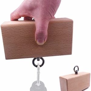 Lights Mountain Wooden Pinch Block Grip Hand Grip Workout Climbing Power Grips Forearm Finger Exerciser Strength Training Strengthener Equipment