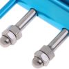 Simhoa Aluminum Long Friction Rack Descender for Climbing Mountaineering Gear, Blue - Image 3