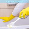 Scrub Brush for Dish Kitchen Sink Pot Pan with Stiff Bristles, Yellow-Green, 3pcs - Image 6