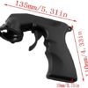Can Spray Handle LQ Industrial 2PCS Black Instant Aerosol Spray Triggers Spray Adapter for Painting Spray Grip - Image 2