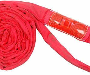 14' Round Sling Polyester Endless Lift Sling Red 14000LBS Vertical