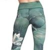 Witkey Women Yoga Pants Printed Over The Heel Stirrup Yoga Leggings High Waist Power Flex Capris Leggings for Fitness Running - Image 3