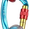 XINDA Screwgate Locking Carabiner Clip - Professional Rock Climbing Carabiner Screw Lock,Heavy Duty Carabiners for Climbing,Mountaineer,Hammock,Camping,Outdoor Equipment - Image 5