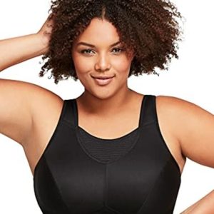 Glamorise Women's Elite Performance No-Bounce Cami Wirefree Sports Bra #1067
