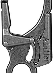 Carabiner Clip, Double Anti-Misopening Locking Design, 2.95'' in Alloy Carabiner Keychain for Outdoor Camping, Key Ring Clip
