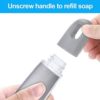 Dish Brush with Soap Dispenser for Dishes Kitchen Sink Pot Pan Scrubbing - Image 4