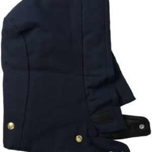 Carhartt mens Firm Duck Insulated Hood Winter Hat, Dark Navy, 2XL 5XL US