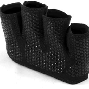 Fit Four Weightlifting Gloves - The Gripper | Callus Guard WOD Workout Gloves for Cross Training Fit Athletes - Enhanced Silicone Grip Palm