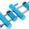 Simhoa Aluminum Long Friction Rack Descender for Climbing Mountaineering Gear, Blue - Image 5