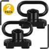 REERON Two Point Traditional Sling with Mounts - Adjustable Extra Long Two Point Traditional Sling with 2 Pack 1.25" QD Sling Rail Swivel Mounts for Mlock - Image 8