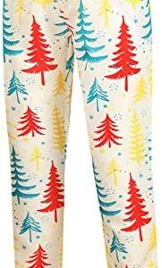 WOCACHI Christmas Blazer for Mens, Ugly Xmas Santa Claus Snowflake Tuxedo Suit Jacket One Button Lapel Party Blazers