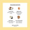Benamôr Nata Nutritive Hand Cream | Egg Yolk Nutrient Hand Cream | Shea Butter Hand Cream with Coconut Oil | Almond Oil Hand Cream for Dry Hands | Paraben Free Lotion (1.7 FlOz) - Image 2