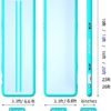 ALIFUN Inflatable Gymnastics Tumbling Track Air Mat 6.6 ft 10ft 13ft 16ft 20ft Tumble Track Thick 4-8 Inches Wide 3.3-6.6 Ft Training Track Mat with Electric Air Pump - Image 3