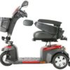 Drive Medical Heavy Duty Silver Vein Trapeze with Base and Wheels - Image 5