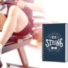 Fitness Journal for Men Workout Planner Tracker for Weight Loss Exercise Lifting for Women Exercise Log Book Gym Bodybuilding Progress Daily Food Diary Meal Planner Health & Wellness Planner,Blue - Image 8