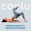 COOLU Mini Resistance Loop Bands – Set of 5 Stretching Training Bands for Home Workout, Fitness, Gym, Physical Therapy, Exercise, Yoga, Pilates for Women and Men – with Special Carry Bag - Image 4