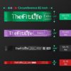 TheFitLife Resistance Pull Up Bands - Pull-Up Assist Exercise Bands, Long Workout Loop Bands for Body Stretching, Powerlifting, Fitness Training, with Carrying Bag and Workout Guide - Full Set - Image 3