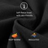 BALEAF Women's Fleece Lined Winter Leggings High Waisted Thermal Warm Yoga Pants with Pockets - Image 2