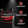 Rockstar Pre Workout - Focus, Endurance, Power, Massive Pumps · L-Citrulline · L-Arginine · Creatine · 45 Scoops - Image 2