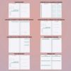Clever Fox Weekly Meal Planner - Weekly & Daily Meal Prep Journal with Shopping and Grocery Lists for Menu Planning, Healthy Diet & Weight Loss Tracking, Lasts 1 Year, Undated , A5 - Light Pink - Image 7