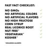 Soft Eating Raspberry Licorice - RJ's Licorice 7.05oz Bag - NON-GMO, NO HFCS, Vegan-Friendly & Kosher - Batch Made in New Zealand - Image 3