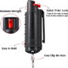 Mageloly 2 Pack Pepper Spray, Police Strength Black Pepper Spray Keychain for Women Self Defense , Tear Gas, Paper Spray for Girls Set,with Quick Release for Easy Access Finger Grip for Accurate Aim - Image 3