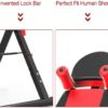 Doufit Inversion Table for Back Pain Relief, Foldable Heavy Duty Inverted Back Stretch for Storage - Image 6